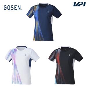 ゴーセン GOSEN テニスウェア レディース ゲームシャツ T2345 2023FW｜sportsjapan