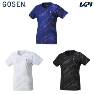 ゴーセン GOSEN テニスウェア レディース   ゲームシャツ T2405 2024SS｜sportsjapan