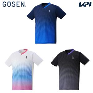 ゴーセン GOSEN テニスウェア ユニセックス   ゲームシャツ T2410 2024SS｜sportsjapan