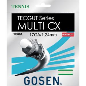 GOSEN ゴーセン 「テックガット マルチCX 17」TS661 硬式テニスストリング ガット｜sportsjapan