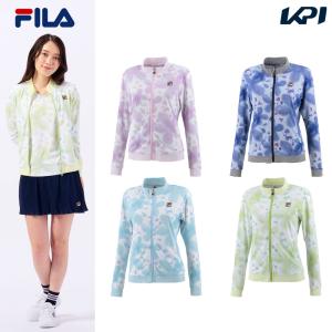 フィラ FILA テニスウェア レディース 総柄ジャケット VL2580 2023SS｜sportsjapan