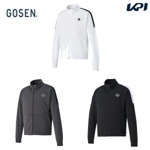 ゴーセン GOSEN テニスウェア ユニセックス 裏起毛ストレッチジャケット W2340 2023FW｜sportsjapan