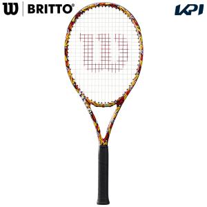 「ガット張り上げ済み」ウイルソン Wilson テニスラケット  CLASH 100 V2 BRITTO HEARTS クラッシュ100 ロメロ・ブリットモデル WR128210F2『即日出荷』｜sportsjapan