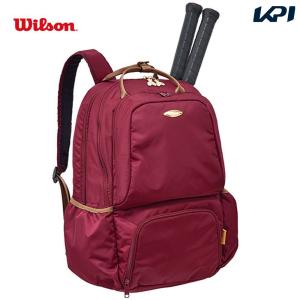 ウイルソン Wilson テニスバッグ・ケース  W BEAR BACKPACK 13POCKETS Maroon WR8001907001 WILSON BEARシリーズ『即日出荷』｜sportsjapan