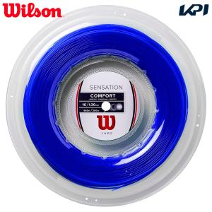 ウイルソン Wilson テニスガット・ストリング  SENSATION 16 センセーション 16 ブルー BLUE 16G 200mロール WR830910116 『即日出荷』｜sportsjapan