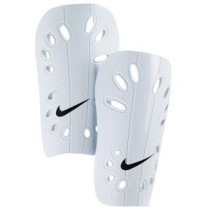 ナイキ シンガード レガース サッカー すねあて SP0040 101 ホワイト×ブラック サポーター Jガード NIKE 衝撃吸収 すね けが防止 定形外郵便（規格外）対応
