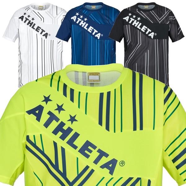 アスレタ ATHLETA プラシャツ 半袖 グラフィック フットサル サッカー ウェア