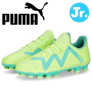 プーマ サッカースパイク ジュニア フューチャー プレイ HG/AG + MID J PUMA 107200-02｜sportskym