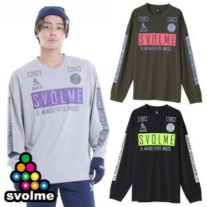 スボルメ プラシャツ Tシャツ プラT 長袖 svolme フットサル サッカー ウェア メンズ｜sportskym