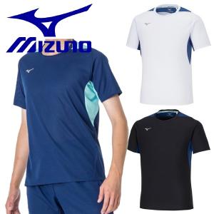 ミズノ Tシャツ プラシャツ 半袖 上 MIZUNO スポーツウェア メンズ｜sportskym