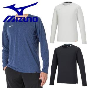 ミズノ Tシャツ プラシャツ 長袖 上 MIZUNO スポーツウェア メンズ｜sportskym