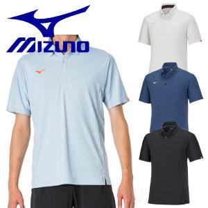 ミズノ MIZUNO ポロシャツ 半袖 ドライ スポーツウェア 32MAA083 メンズ ユニセックス｜sportskym