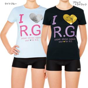 SASAKI ササキ　I LOVE R.G.レディースTシャツ　新体操ウェア/新体操用品｜sportskym