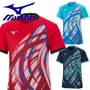 ミズノ ゲームシャツ ユニホーム 半袖 上 MIZUNO テニス ソフトテニス バドミントン ウェア｜sportskym