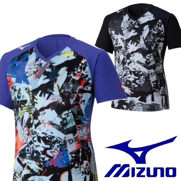 ミズノ MIZUNO 卓球 ユニフォーム 半袖 上 ゲームシャツ ウェア