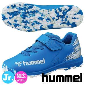 ヒュンメル トレーニングシューズ ジュニア プリアモーレ 6 アルファ VTF Jr. hummel サッカー フットサル 幅広 ワイド 子供 HJS2135-7595｜sportskym