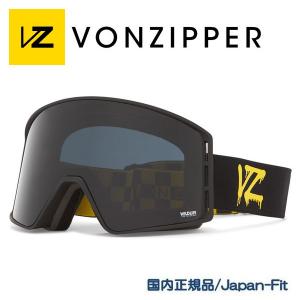 VONZIPPER CLEAVER BLACK SATIN ゴーグル VONZIPPER（ボンジッパー） ゴーグル スノーボード CLEAVER BLACK