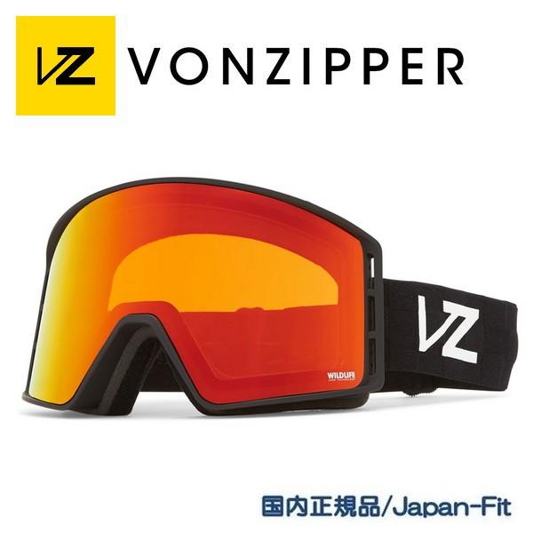 ボンジッパー VONZIPPER ゴーグル スノーボード MACH VFS BLACK SATIN ...