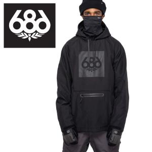 スノーボード 686 Waterproof Coaches Jacket 686（シックスエイトシックス） 日本正規品 22-23 スノーボード ウェア