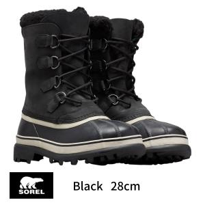 カリブー ソレル メンズ ブラック スノーブーツ 25.0-29.0cm NM1000