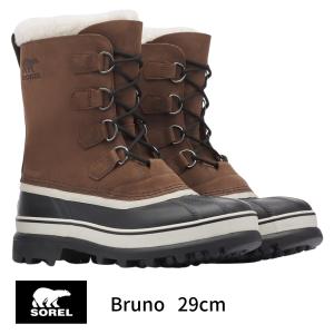 【良品】SOREL カリブー　スノーブーツ　28cm ブラック　ウォータールーフ SOREL ソレル スノーブーツ メンズ カリブーロイヤル ウォーター