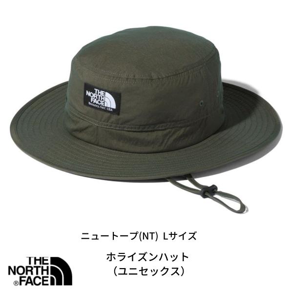 ノースフェイス NT-Lサイズ ホライズンハット ニュートープ グリーン 緑 Horizon Hat...