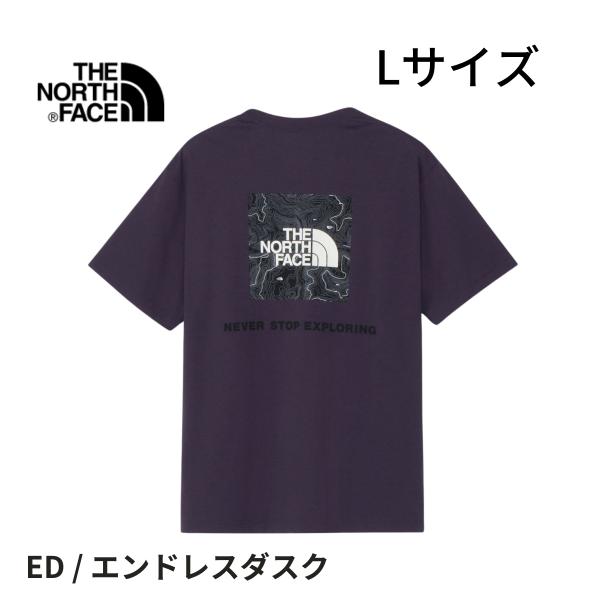 ノースフェイス メンズ ED-Lサイズ ショートスリーブバックスクエアトラバースロゴティー エンドレ...