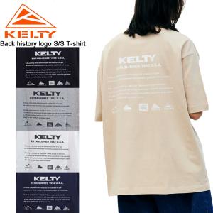 ケルティ バック ヒストリー ロゴ S/S Tシャツ KE25113018 KELTY Backhistory logo S/S T-shirt 2026春夏 ゆったりシルエット バックプリント メンズ レディースの商品画像