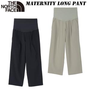 2026 春夏 NEW ザ ノースフェイス マタニティ ロング パンツ（レディース）NBM32601 THE NORTH FACE ママ 妊娠期 産後 はっ水 ストレッチ ウエストリブ
