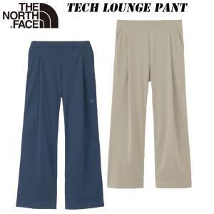 ザ・ノース・フェイス テックラウンジ パンツ（レディース）NBW32262 THE NORTH FACE Tech Lounge Pant 2024 春・夏 NEW ストレッチ UVプロテクト ワイド