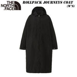 2024 春・夏NEW ザ・ノースフェイス  ロールパック ジャーニーズ コート（レディース）NPW22360 THE NORTH FACE (W's) 撥水 旅行用コート ロールパック｜sportsparadise