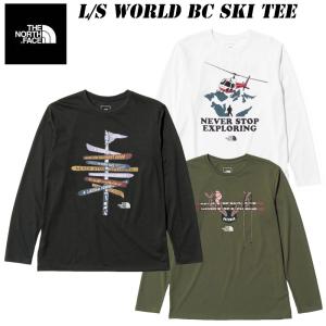 ザ ノースフェイス ロングスリーブ ワールド バックカントリー スキー ティー NT82284  THE NORTH FACE 2022 秋 冬 NEW 長袖Tシャツ UVケア