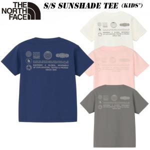2026 春夏 NEW ザ ノースフェイス ショートスリーブ サンシェード ティー（キッズ）NTJ12563 THE NORTH FACE  子供用 半袖Tシャツ UVカット 水陸両用