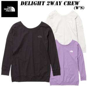 SALE！ザ ノース・フェイス ディライト ツーウェイ クルー（レディース）NTW62285 THE NORTH FACE 吸汗 速乾 UVケア｜スポーツパラダイス