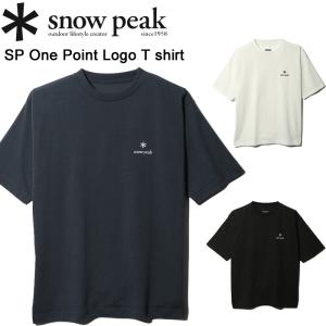 スノーピーク ワンポイントロゴTシャツ SPE-TS-23AU003 snow peak SP One Point Logo T shirt【2024春夏モデル】｜sportsparadise
