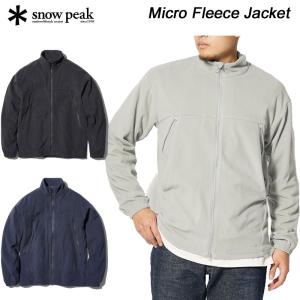 SALE！スノーピーク フリースジャケット SW-23AU011 snow peak Micro Fleece Jacket【送料無料】【2023秋冬モデル】｜sportsparadise