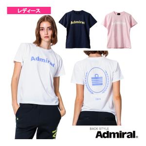 アドミラル『Admiral』 テニス・バドミントンウェア『レディース』  ヘリテージラケット コットンTシャツ/レディース『ATLA358』｜sportsplaza