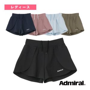 アドミラル『Admiral』 テニスウェア『レディース』 ピケサッカーサイドフラップショーツ レディース ATLA665｜スポーツプラザ