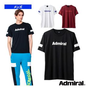 アドミラル『Admiral』 テニス・バドミントンウェア『メンズ/ユニ』  サークルロゴ ドライTシャツ/メンズ『ATMA333』｜sportsplaza