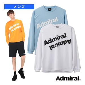 アドミラル『Admiral』 テニス・バドミントンウェア『メンズ/ユニ』  ダブルロゴロングスリーブTシャツ/メンズ『ATMA410』｜sportsplaza