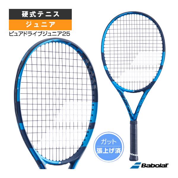 バボラ テニスラケット  ピュアドライブジュニア25/PURE DRIVE JR 25/張上げ済ラケ...