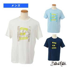 バルデマッチ テニス・バドミントンウェア『メンズ/ユニ』  デザインTシャツ/メンズ『BDM-D1108』｜sportsplaza