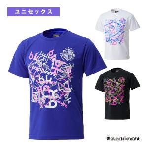 ブラックナイト テニス・バドミントンウェア『メンズ/ユニ』  ドライTシャツ/ユニセックス『T-4104U』｜sportsplaza