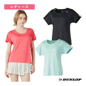 ダンロップ テニスウェア『レディース』 ゲームシャツ レディース DAP-1563W