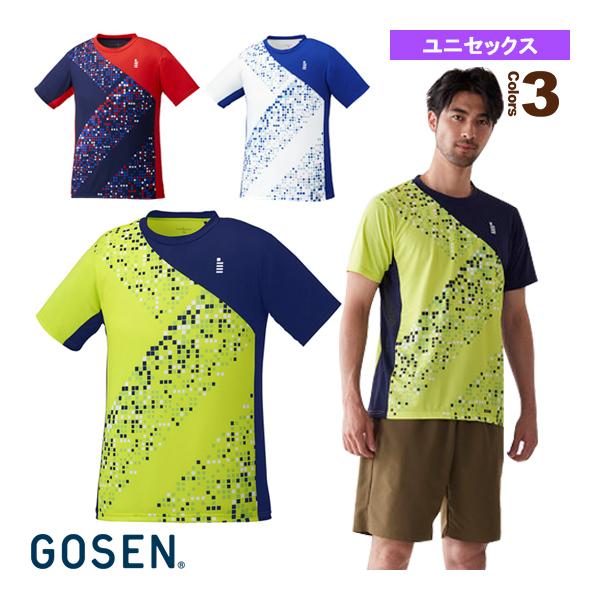ゴーセン テニス・バドミントンウェア『メンズ/ユニ』  ゲームシャツ/ユニセックス『T1942』