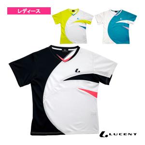 ルーセント テニスウェア『レディース』  ゲームシャツ/襟なし/レディース『XLH-258』｜sportsplaza