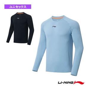 リーニン テニス・バドミントンウェア『メンズ/ユニ』  長袖トレーニングTシャツ/ユニセックス『ATLS083』｜sportsplaza