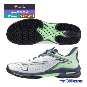 ミズノ テニスシューズ ウエーブエクシードツアー6 WAVE EXCEED TOUR6 オムニクレーコート ユニセックス 61GB2472