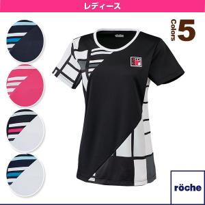 ローチェ『roche』 テニス・バドミントンウェア『レディース』  ゲームシャツ/レディース『R7T31V』