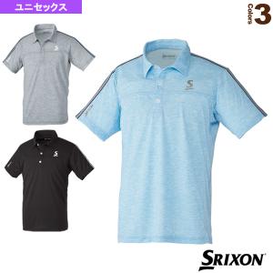 スリクソン テニス・バドミントンウェア（メンズ/ユニ）  ポロシャツ／ツアーライン／ユニセックス（SDP-1003）｜sportsplaza